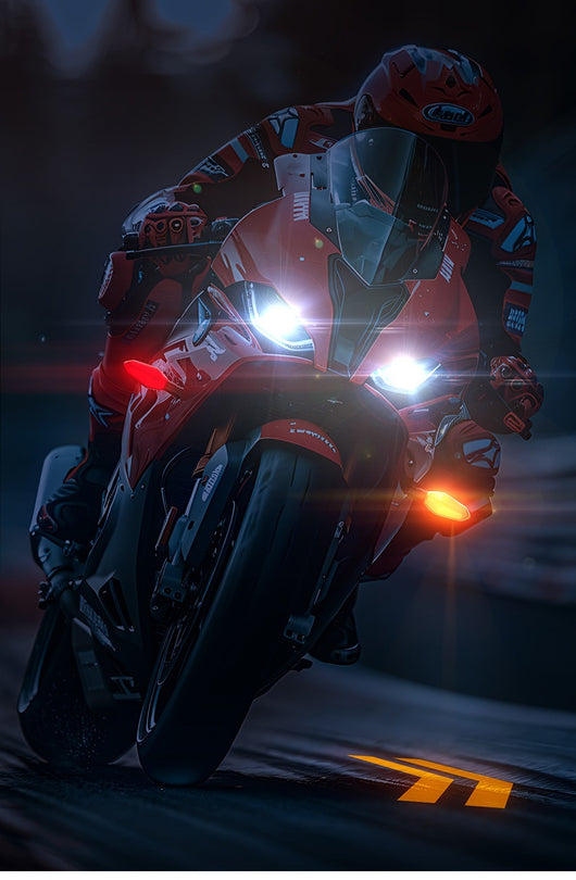 Luces Direccionales LED con Proyección para Motocicleta - Image 17