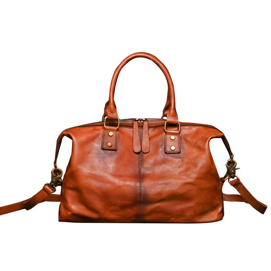 Bolso de Cuero Genuino con Correa Ajustable y Gran Capacidad - Image 7