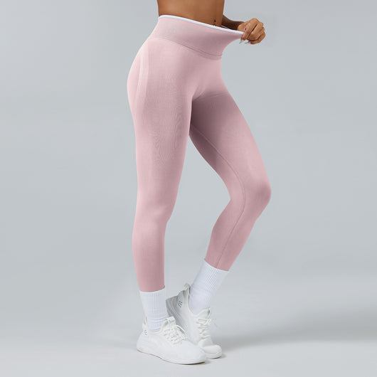 Pantalones Yoga Cintura Alta sin Costuras Secado Rápido - Image 7