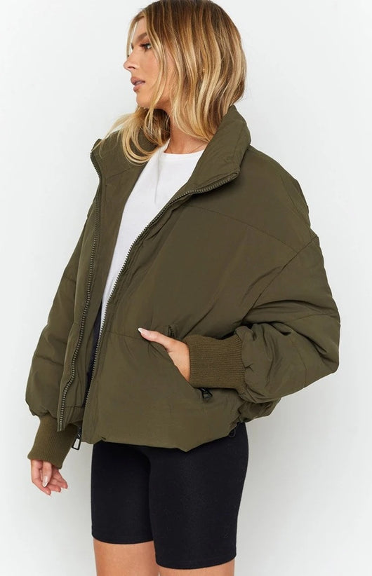 Chaqueta Deportiva Acolchada Estilo Europeo y Americano - Image 7