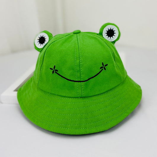 Sombreros de Verano con Patrón de Rana para Niños y Adultos - Image 6