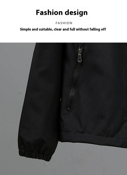 Chaqueta Hoodie Suelta Cropped Talla Grande Mujer - Ligera y Casual - Image 14