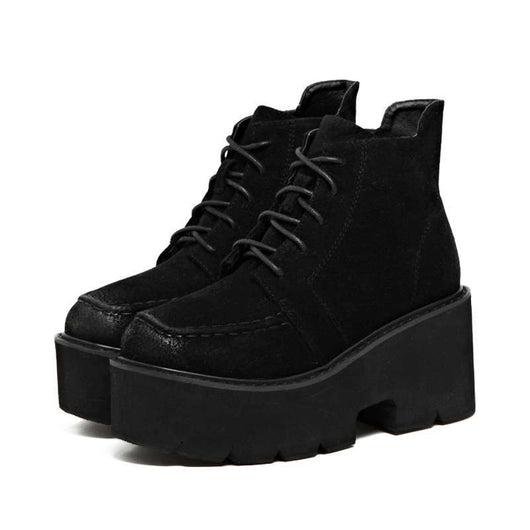 Botas Moteras Nude Tobilleras para Mujer - Image 3