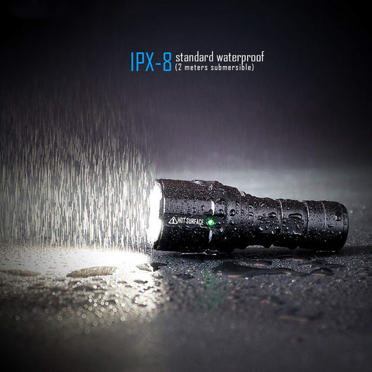 Linterna LED Recargable R30C de Alto Rendimiento con Batería Litio 21700 - Image 10