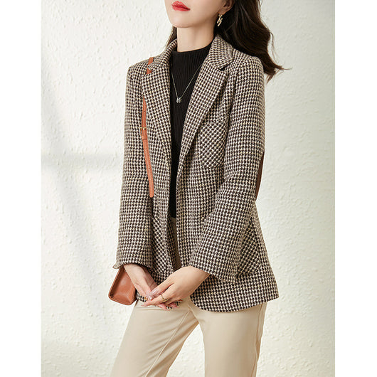 Chaqueta de Lana Corta para Mujer - Abrigo de Invierno Elegante - Image 9