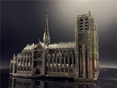 Puzzle Metálico 3D Catedral Notre Dame de París - Image 19