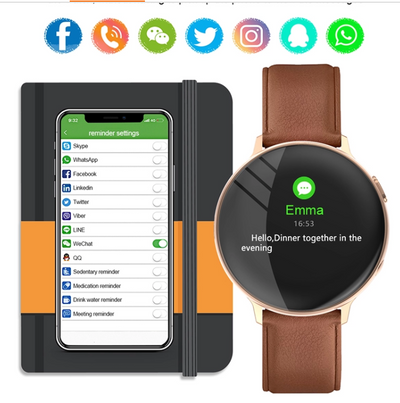 Reloj Deportivo Inteligente con Pantalla Redonda y Monitor de Frecuencia Cardíaca - Image 12