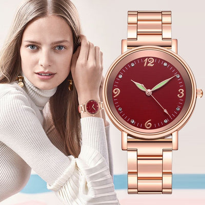 Reloj de Cuarzo Casual Elegante con Banda de Acero Inoxidable - Image 21