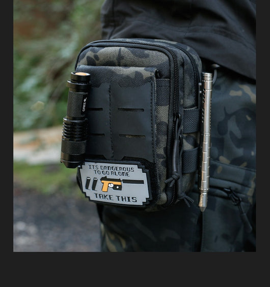 Bolsa Táctica Multifunción para Cintura - Kit Completo de Equipo Outdoor Camuflaje - Image 13