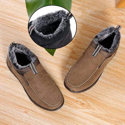 Zapatos Cómodos Beijing para Hombre - Algodón Acolchado Calidez - Image 6