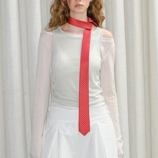 Corbata Universitaria Diseño Coreano - Camisa de Estilo College