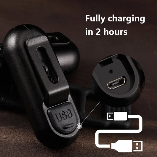 Luces LED Recargables USB para Bicicleta - Seguridad Nocturna - Image 13