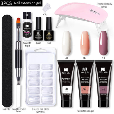 Set de Adhesivo Gel para Uñas Artísticas 15ml con Fotocurado - Image 15