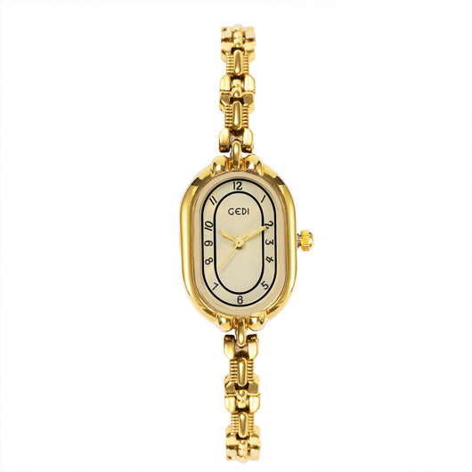 Reloj de Pulsera Cuarzo Ovalado Retro con Diseño Fritilaria de Alta Calidad - Image 15