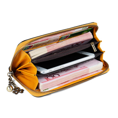 Billetera de Cuero Genuino Personalizada para Mujer - Image 5