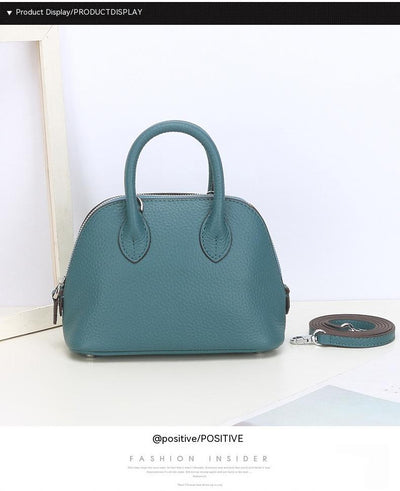 Bolso Bandolera de Cuero Genuino para Mujer - Diseño Minimalista - Image 18