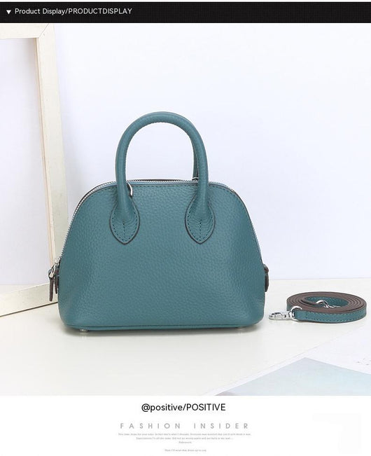 Bolso Bandolera de Cuero Genuino para Mujer - Diseño Minimalista - Image 18