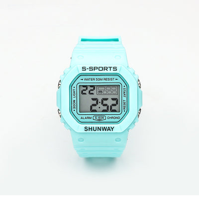 Reloj Electrónico Cuadrado Luminoso Resistente al Agua para Estudiantes - Image 6