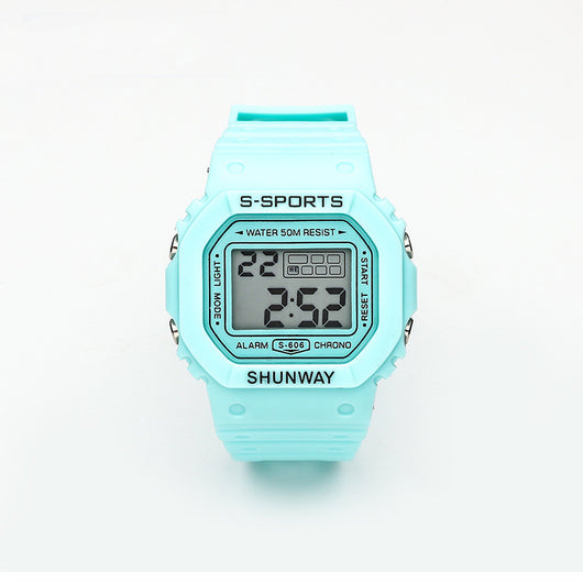 Reloj Electrónico Cuadrado Luminoso Resistente al Agua para Estudiantes - Image 6