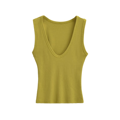 Top Corto Escote en U Profundo para Mujer - Image 14