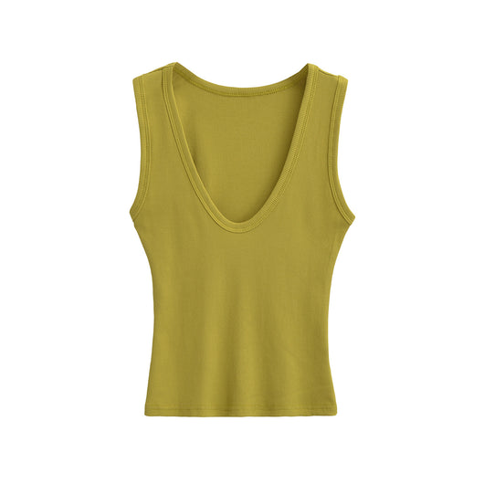 Top Corto Escote en U Profundo para Mujer - Image 14