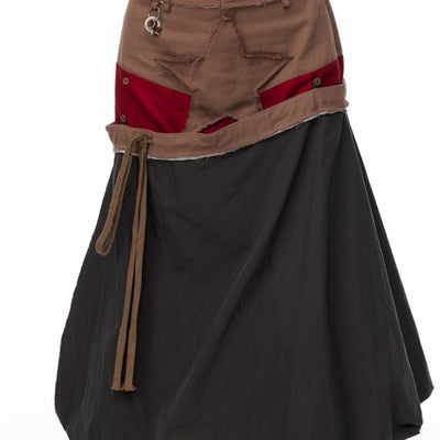 Falda Larga con Cordón Ajustable, Diseño Midi Elegante - Image 5
