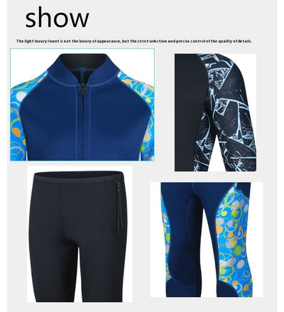 Traje de Buceo 3mm con Mangas Largas y Pantalón Completo para Snorkel - Image 17