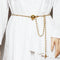 Cinto Corrente Decorativo Feminino - Acessório Fashion para Vestidos e Ternos