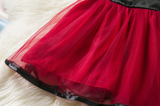 Vestido Princesa sin Mangas con Lunares y Moño - Image 7