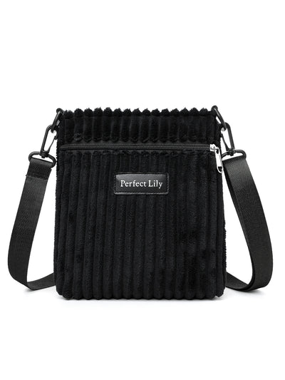 Bolsa Mensajero de Pana para Mujer - Estilo Casual y Funcional - Image 18