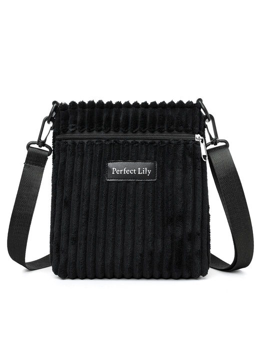 Bolsa Mensajero de Pana para Mujer - Estilo Casual y Funcional - Image 18