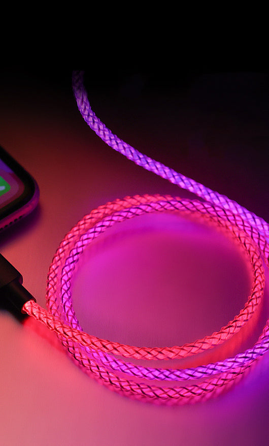 Cable de Carga Rápida RGB para Streaming con Transferencia de Datos - Image 10