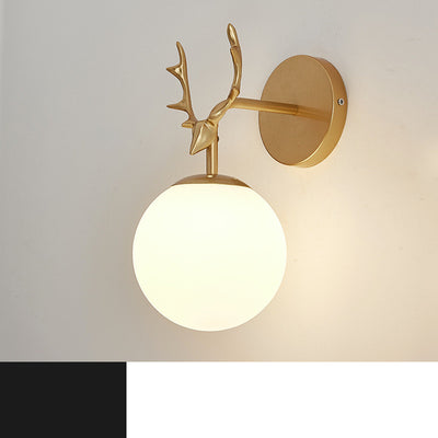 Lámpara de Pared Redonda de Cristal Minimalista Moderna - Image 9