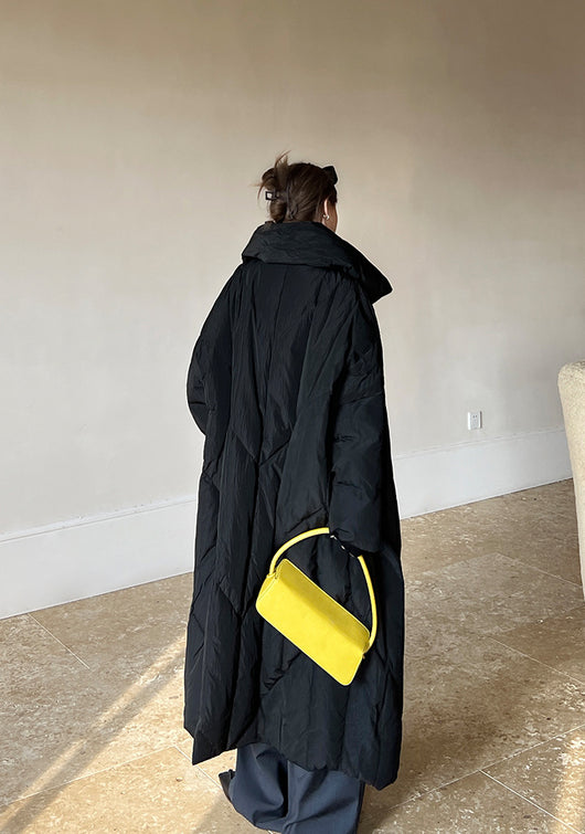 Abrigo Largo Invierno Talla Grande Estilo Coreano para Mujer - Image 25