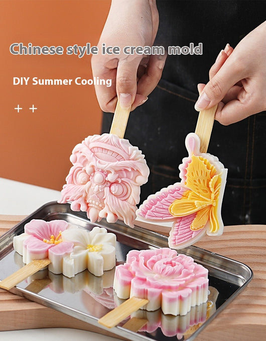 Molde de Silicona Comestible Estilo Antiguo para Helados Artesanales - Image 16