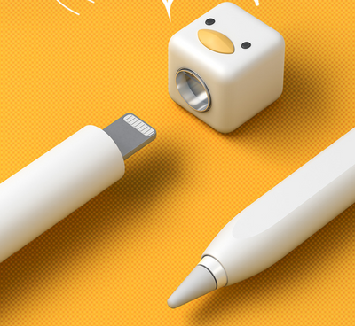 Funda Protectora de Silicona para Stylus - Pato Amarillo Antideslizante - Image 15