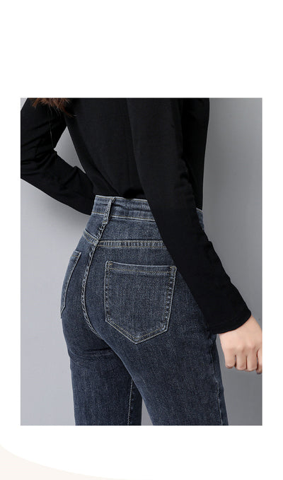 Pantalones Vaqueros Rectos para Mujer - Versátiles para Primavera, Verano y Otoño - Image 5