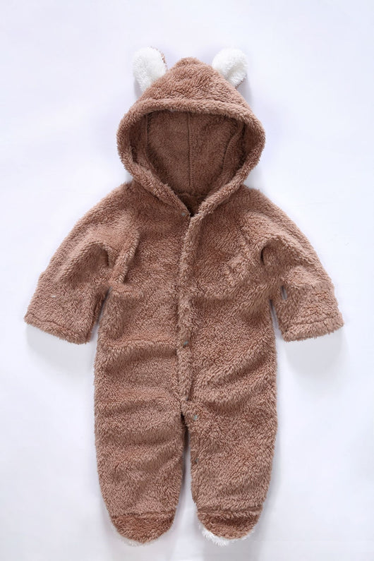 Pijama Enterizo de Terciopelo Infantil sin Relleno - Image 13