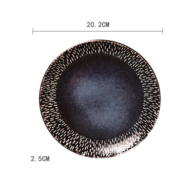 Plato Desayunero Multiusos Cerámica Pintada a Mano Estilo Rústico - Image 67