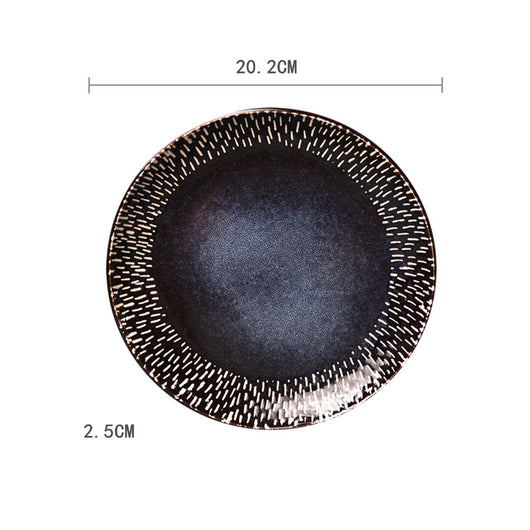Plato Desayunero Multiusos Cerámica Pintada a Mano Estilo Rústico - Image 67