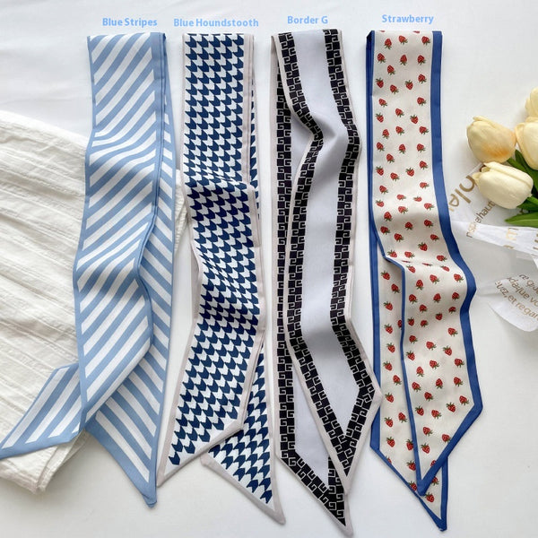 Silk Ribbon for Long Hair - Versatile Decorative Accessory