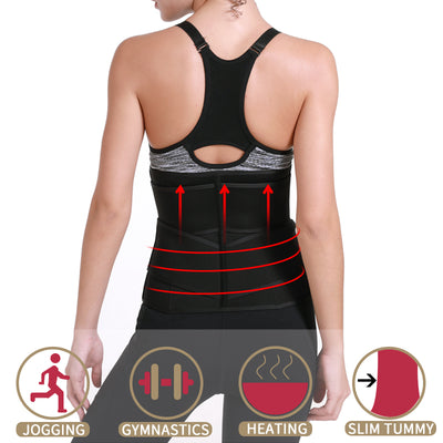 Faja Reductora Deportiva de Tres Bandas Reforzadas para Abdomen - Image 25