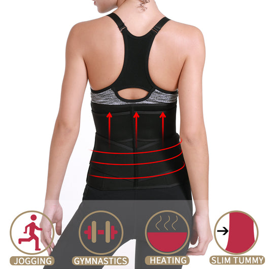 Faja Reductora Deportiva de Tres Bandas Reforzadas para Abdomen - Image 25