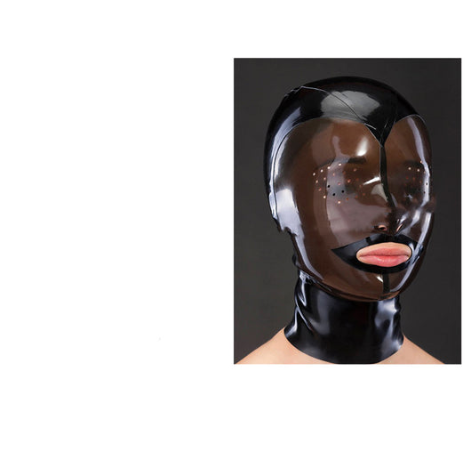 Máscara Facial de Látex Transparente Cobertura Total - Image 2
