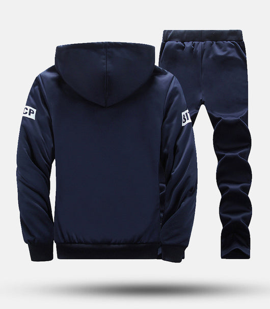 Conjunto Deportivo Hombre con Sudadera de Forro Polar y Capucha - Image 14