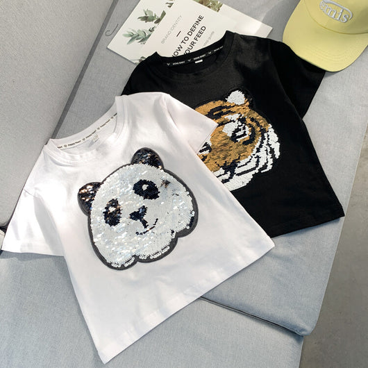 Camiseta Infantil Panda Manga Corta - Image 5