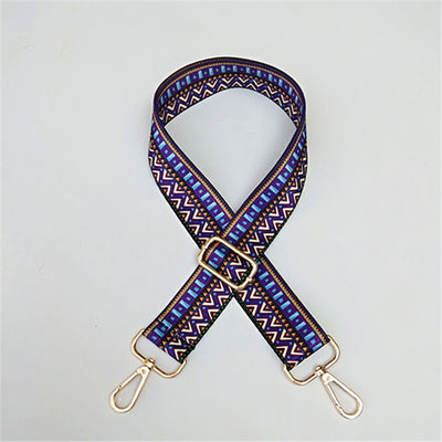 Bolso Bandolera Étnico con Correa Ancha Ajustable - Image 12
