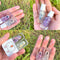 Set Dúo de Esmaltes de Uñas a Base de Agua - Acabado Brillante con Pelado y Desprendimiento Fácil