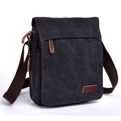 Bolsa Mensajero de Lona para Hombre - Bandolera Resistente - Image 9
