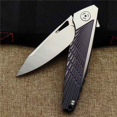 Cuchillo de Supervivencia Táctico de Acero Inoxidable Premium para Camping - Image 10
